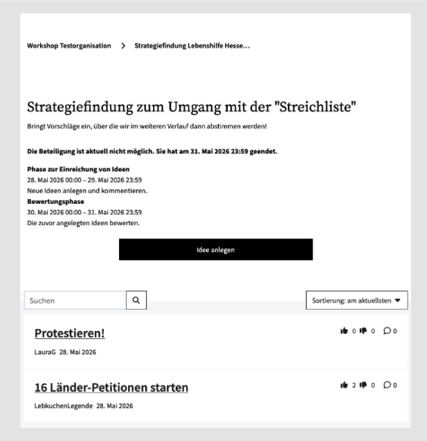 screenshot of the breadcrumbs navigation