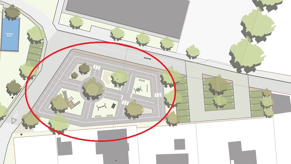 Verkehrsübungsspielplatz