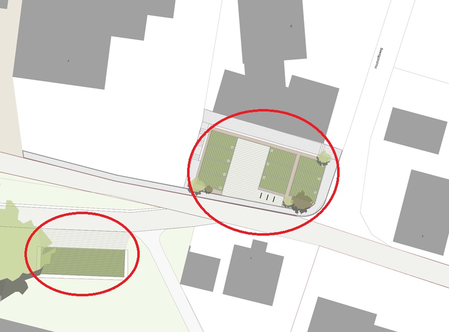 Parken beim KIGA