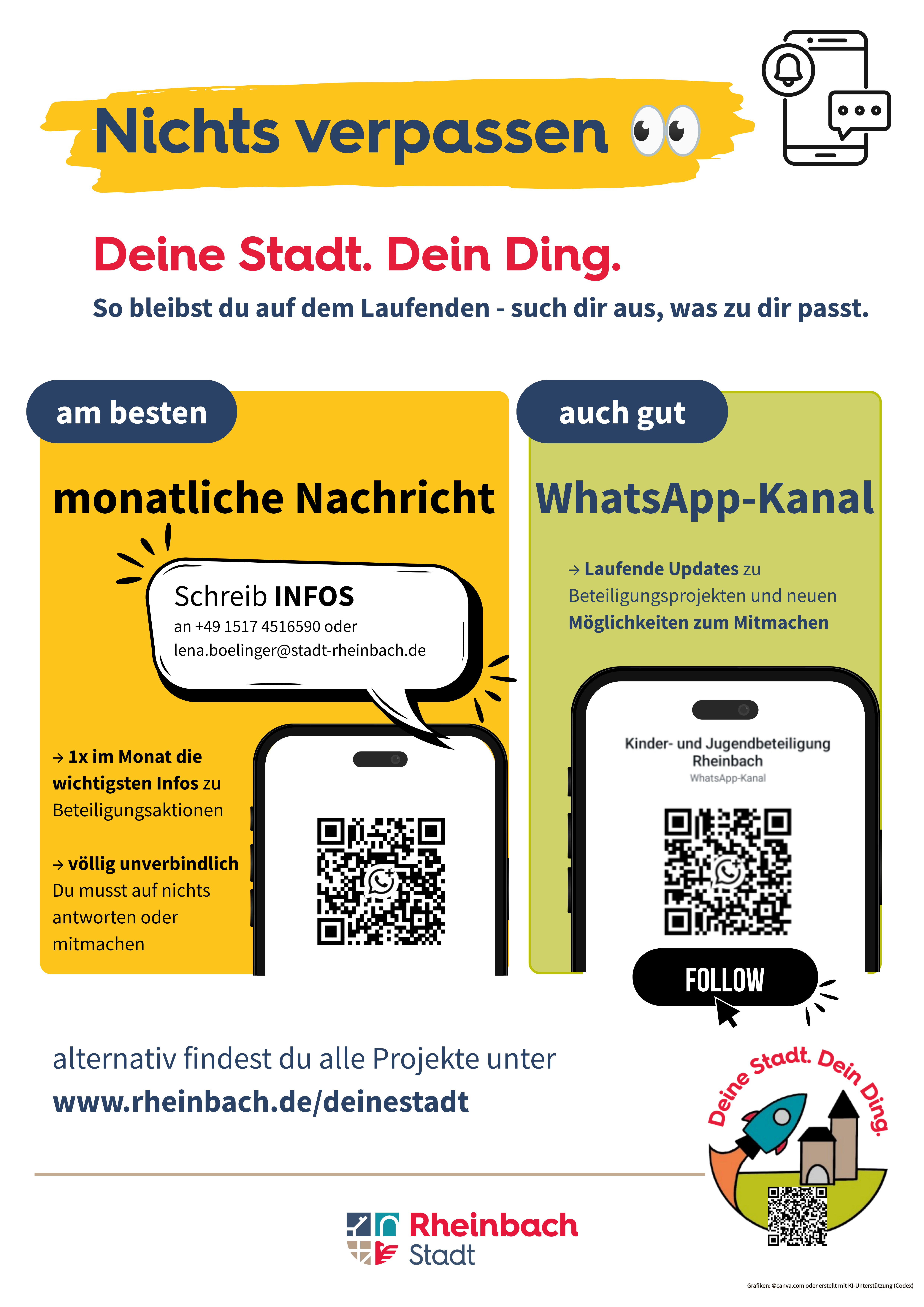 nichts verpassen