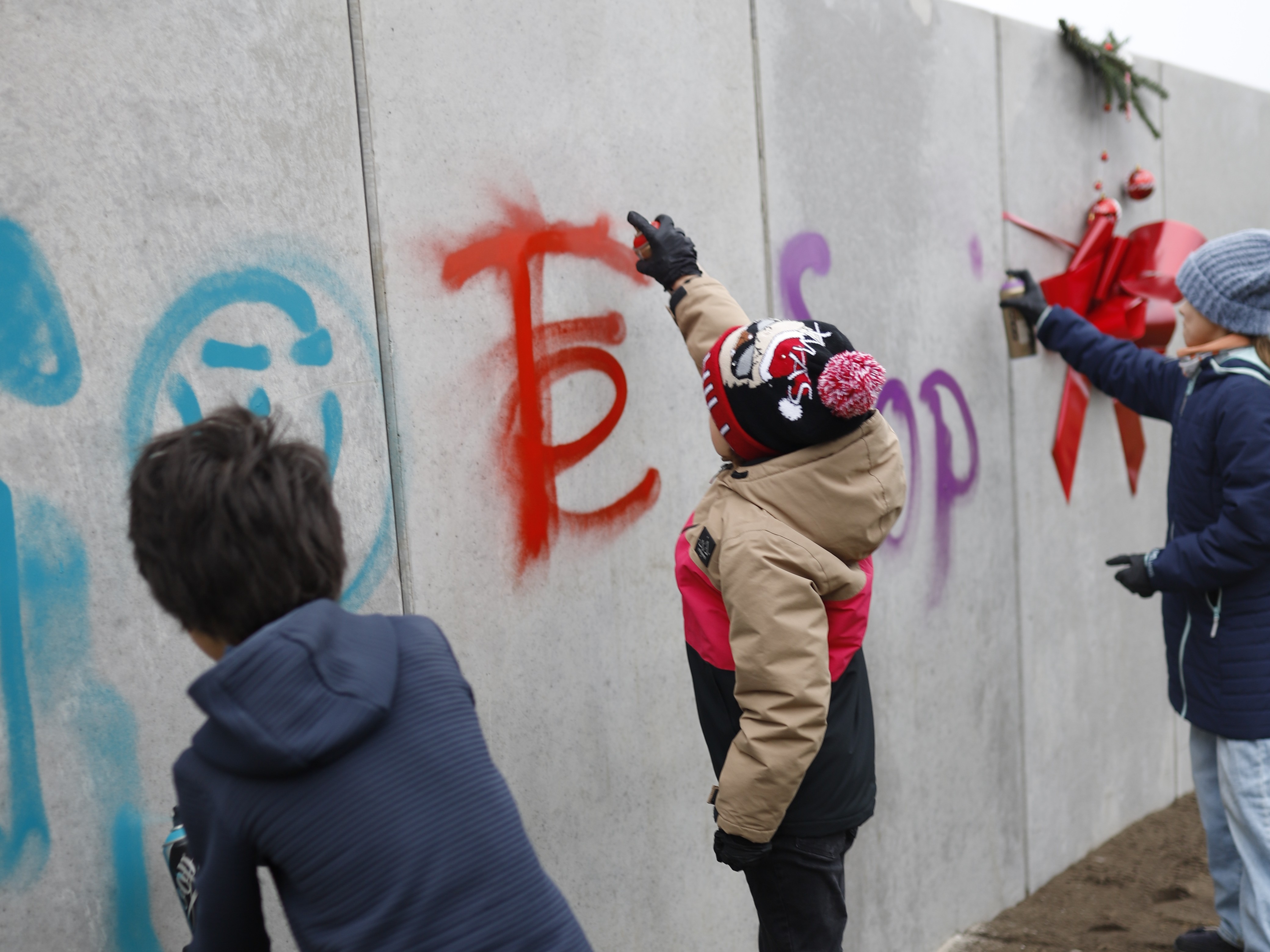 Die Graffitiwand in den Havelauen stand auf der Wunschliste des Zukunftshaushaltes 2024/25. 