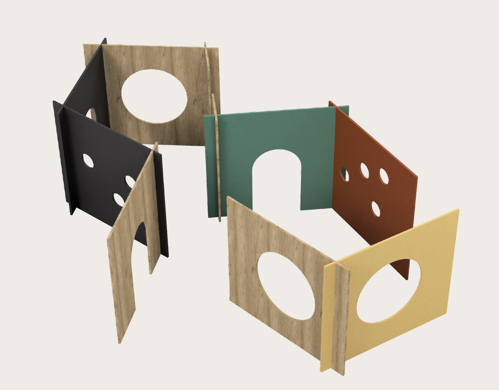 Das Model in der Ansicht