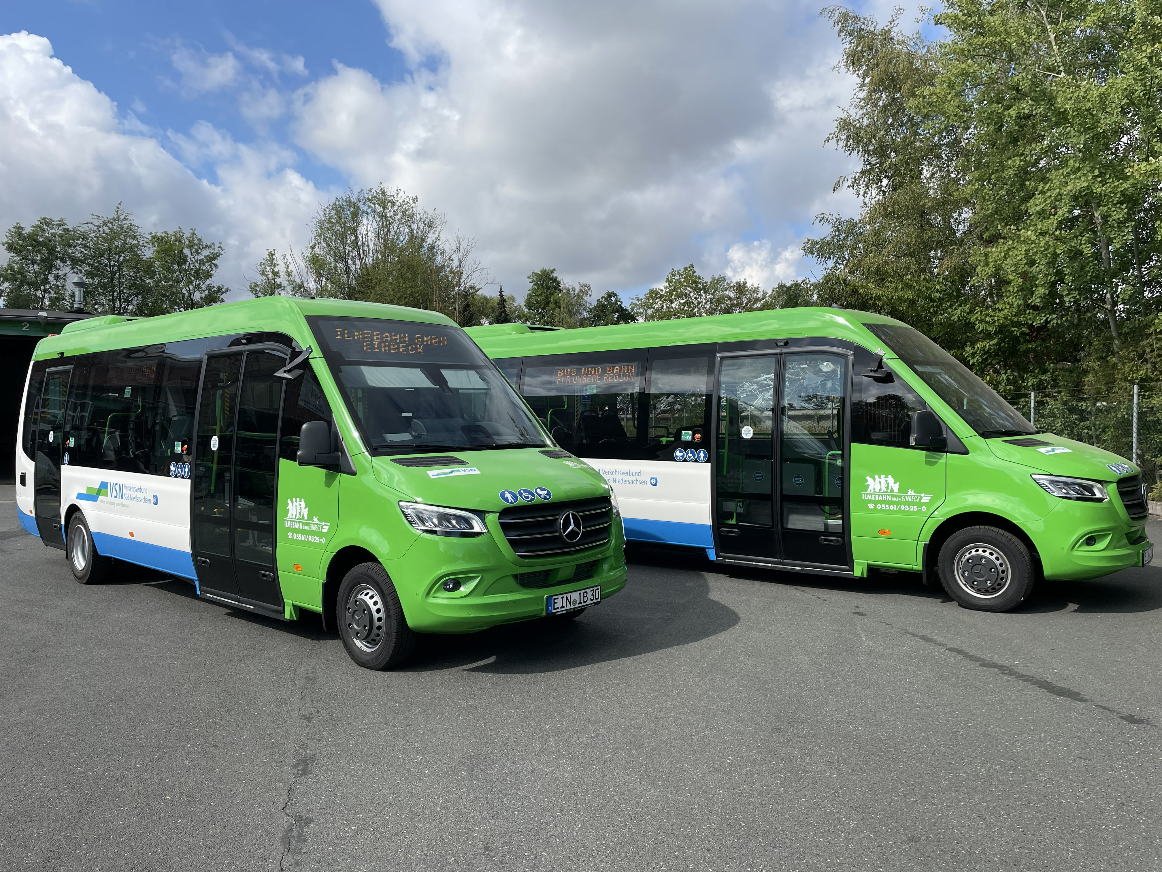 E-Busse von außen
