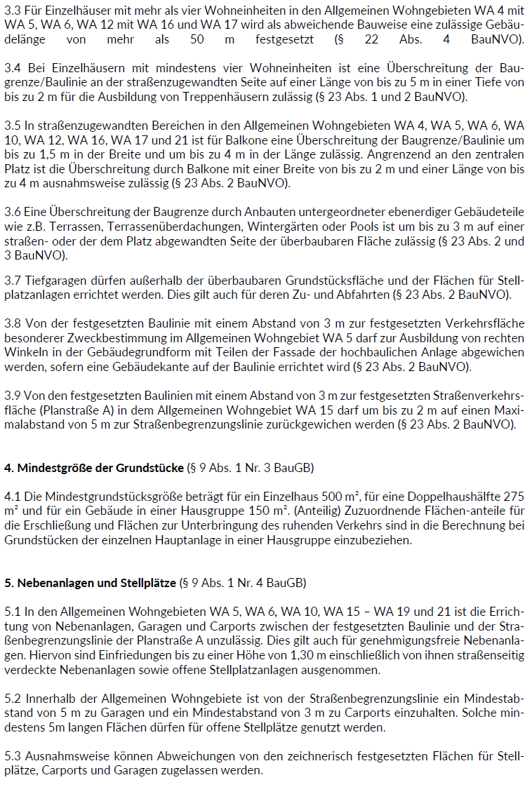 B-Plan Winsen Nr. 36 C - Textliche Festsetzungen 3