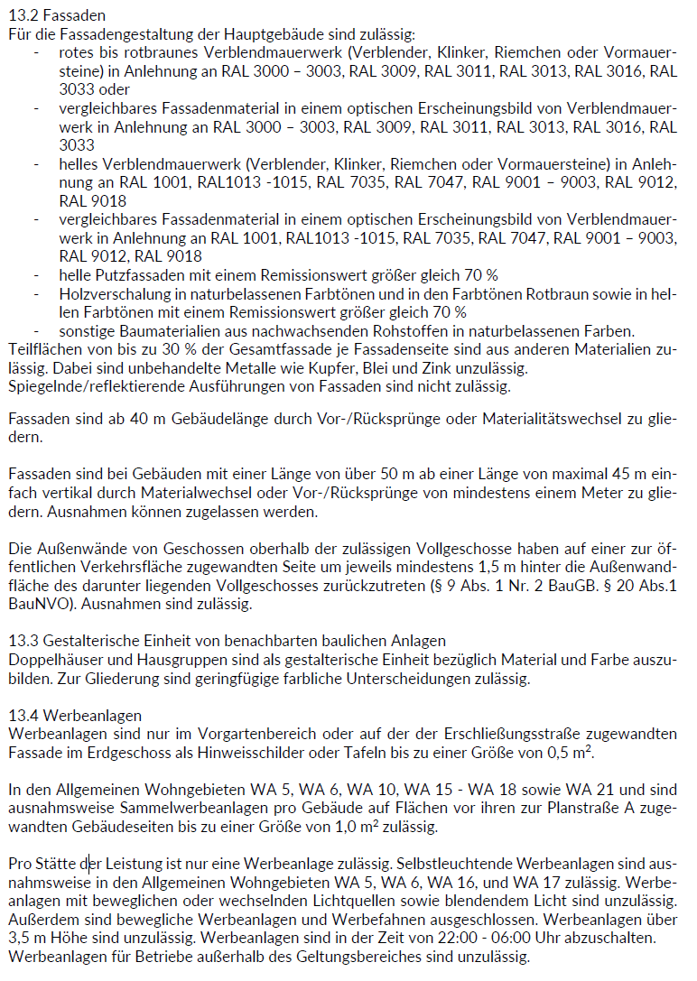 B-Plan Winsen Nr. 36 C - Textliche Festsetzungen 9